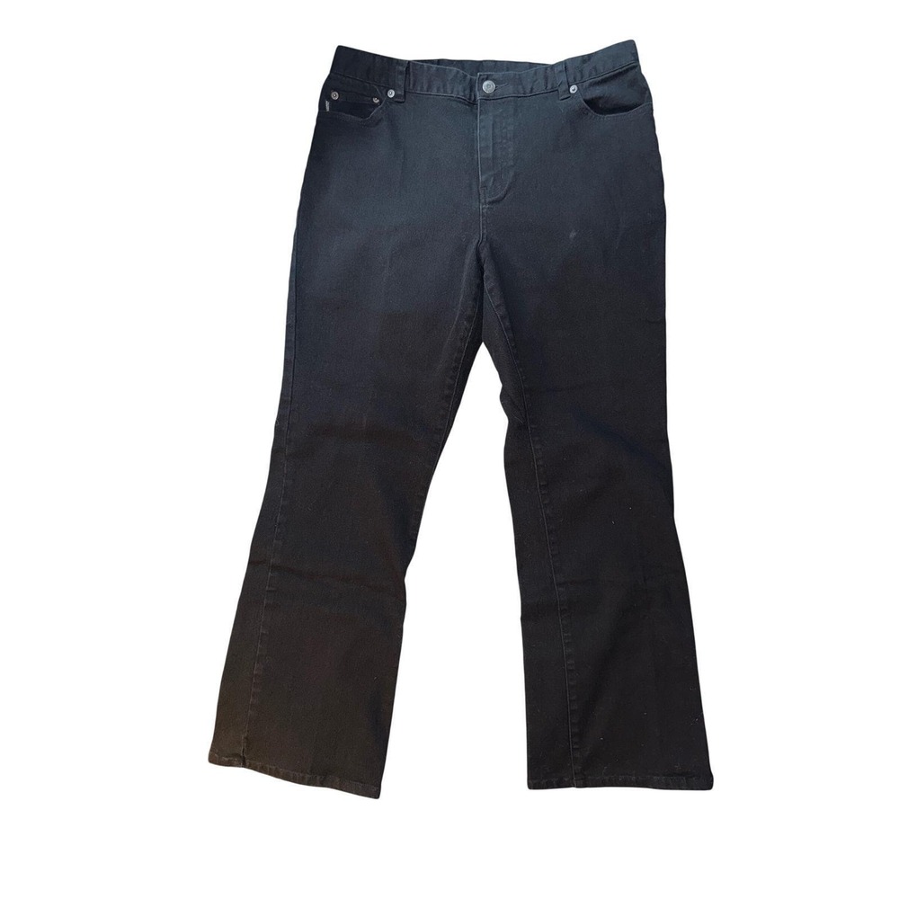 Women's black Bootcut Jeans‎  Size 14 Lauren Ralph LaurenJeans Co Vintage